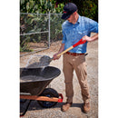 #10 Aluminum Western Scoop Hardwood Handle, D Grip Shovel-5