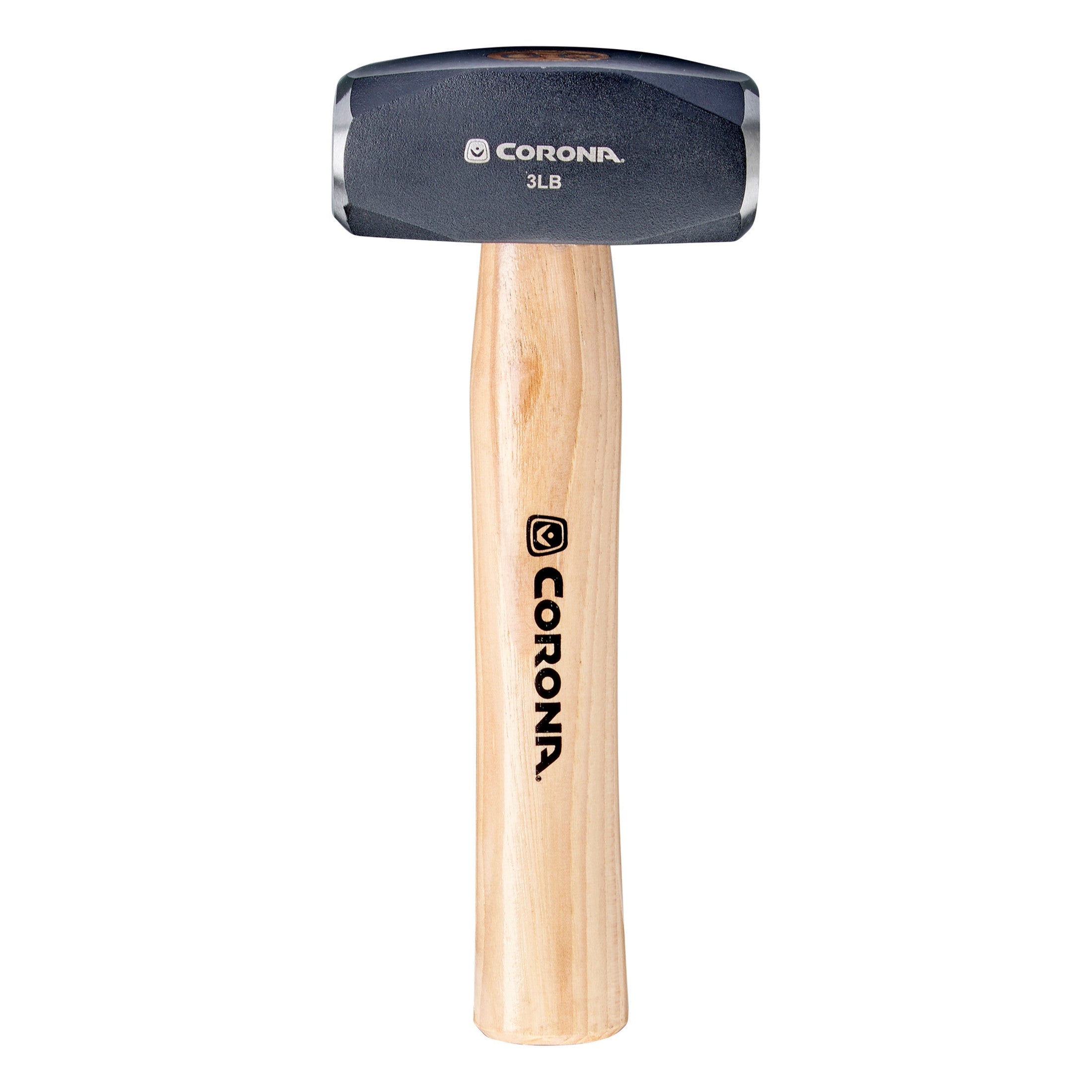 Drilling Hammer, 3 lb. Head, 10 in. Hickory Wood Handle