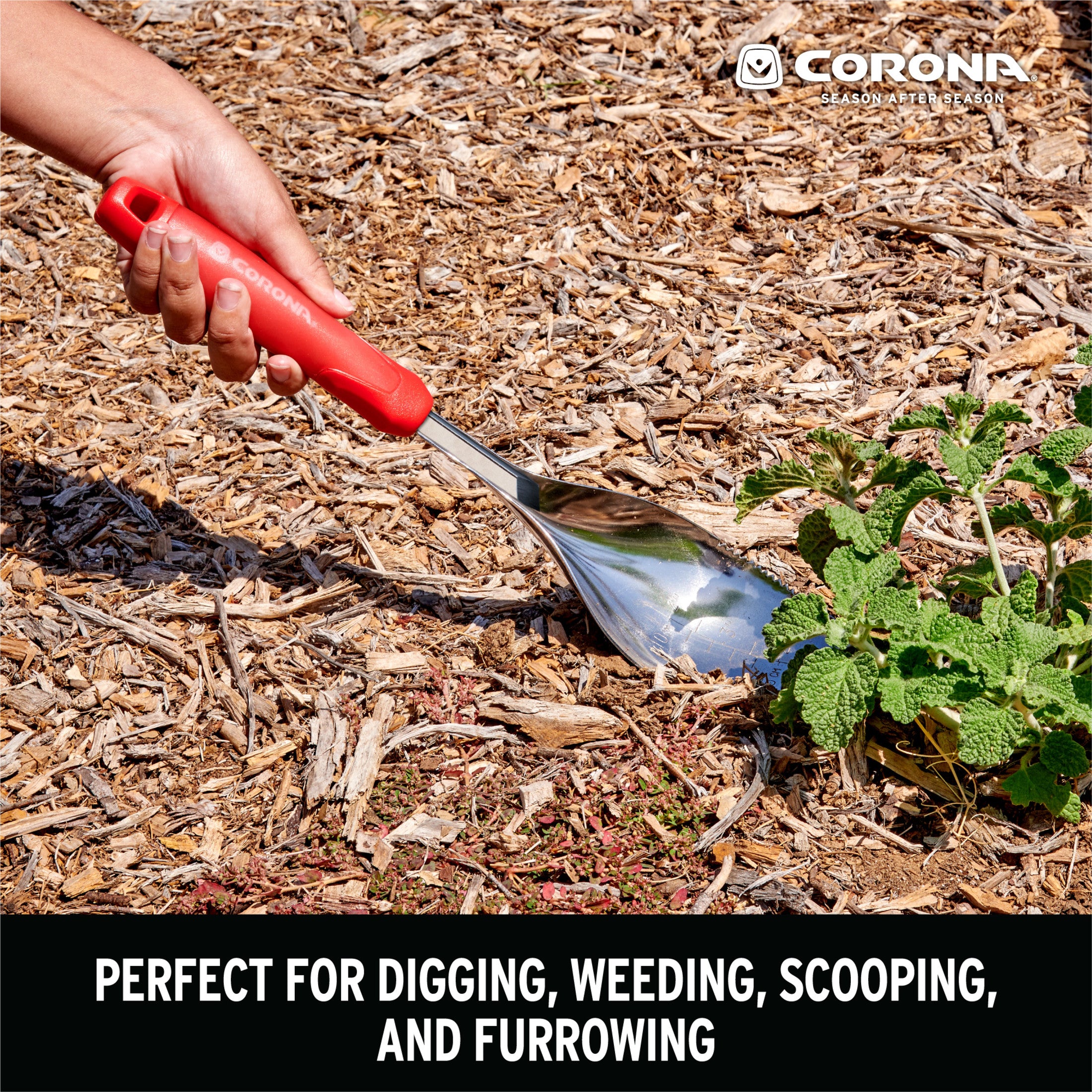 Multi-Scoop Garden Tool with ComfortGEL® Grip