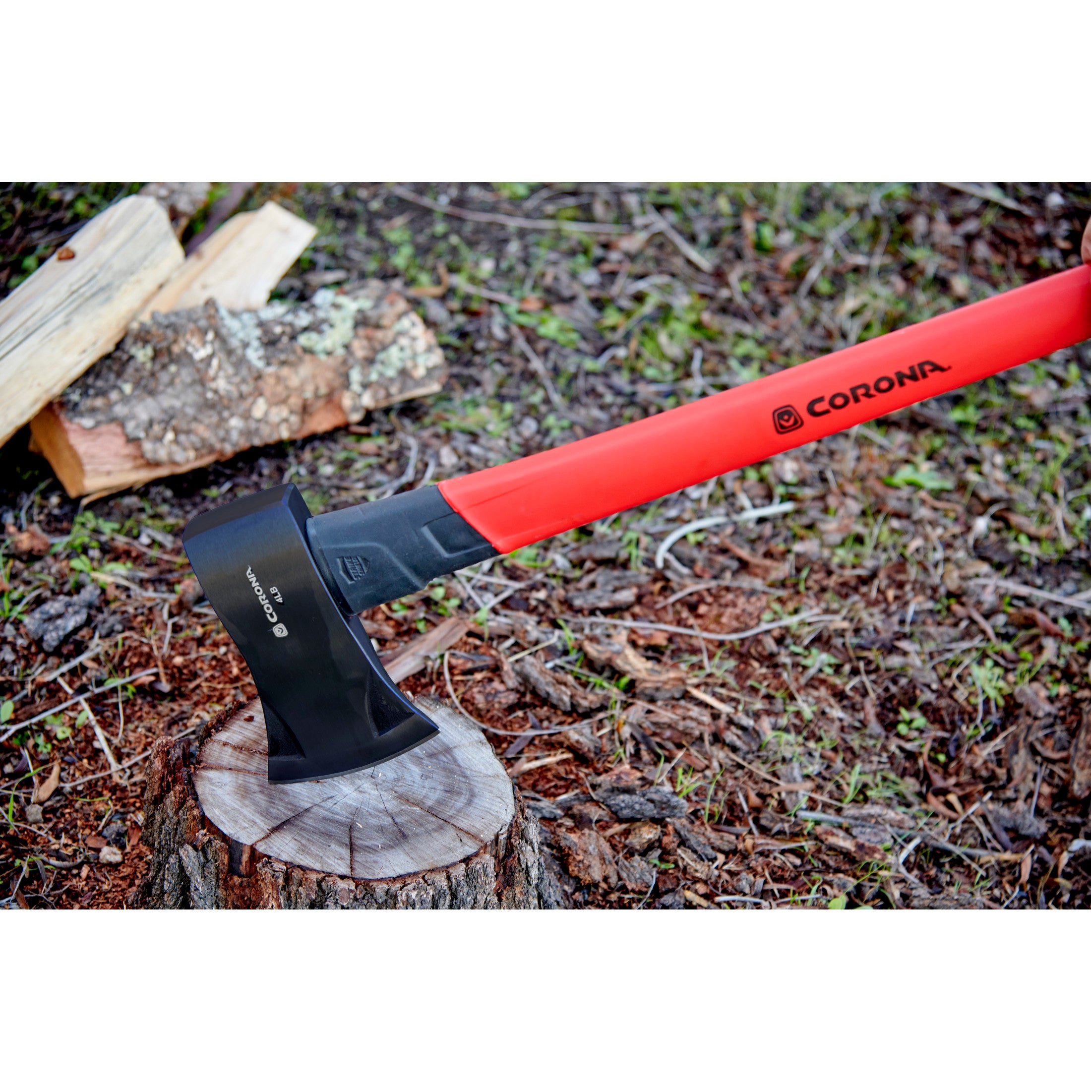 Michigan Axe, 4 lb. Head, 34 in. Solid-Core Fiberglass Handle