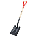 Boron Steel 14-Gauge Square Point Shovel, D Grip Hardwood Handle-2