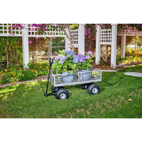 Metal Landscaping Cart