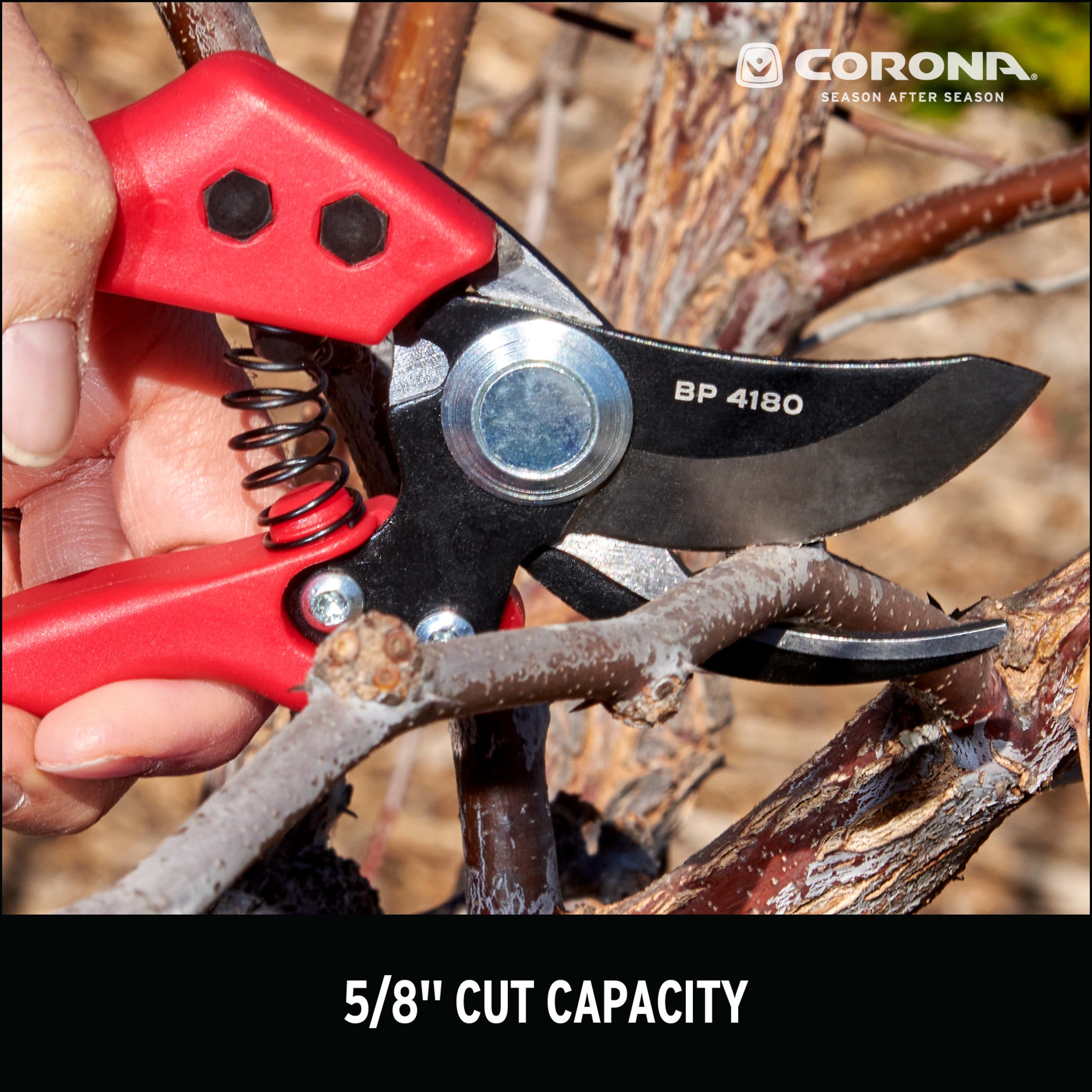 Ergonomic Bypass Pruner, 5/8 in. Cut Capacity