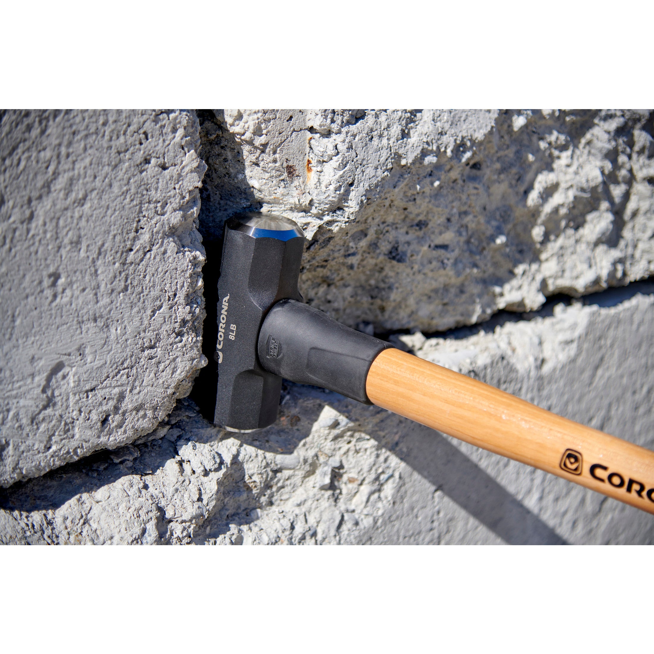 Sledge Hammer, 8 lb. Head, 30 in. Hickory Wood Handle