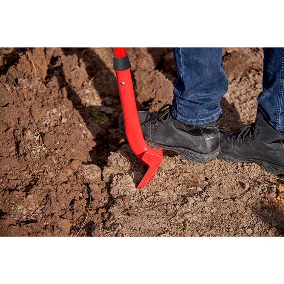 Trench Shovel, 28 Degree, 5 in. Head, Hollow Fiberglass Handle