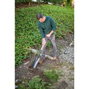 Closed-Back Drain Spade Shovel, 14-Gauge, 30 in. Wood D-Grip Handle-4