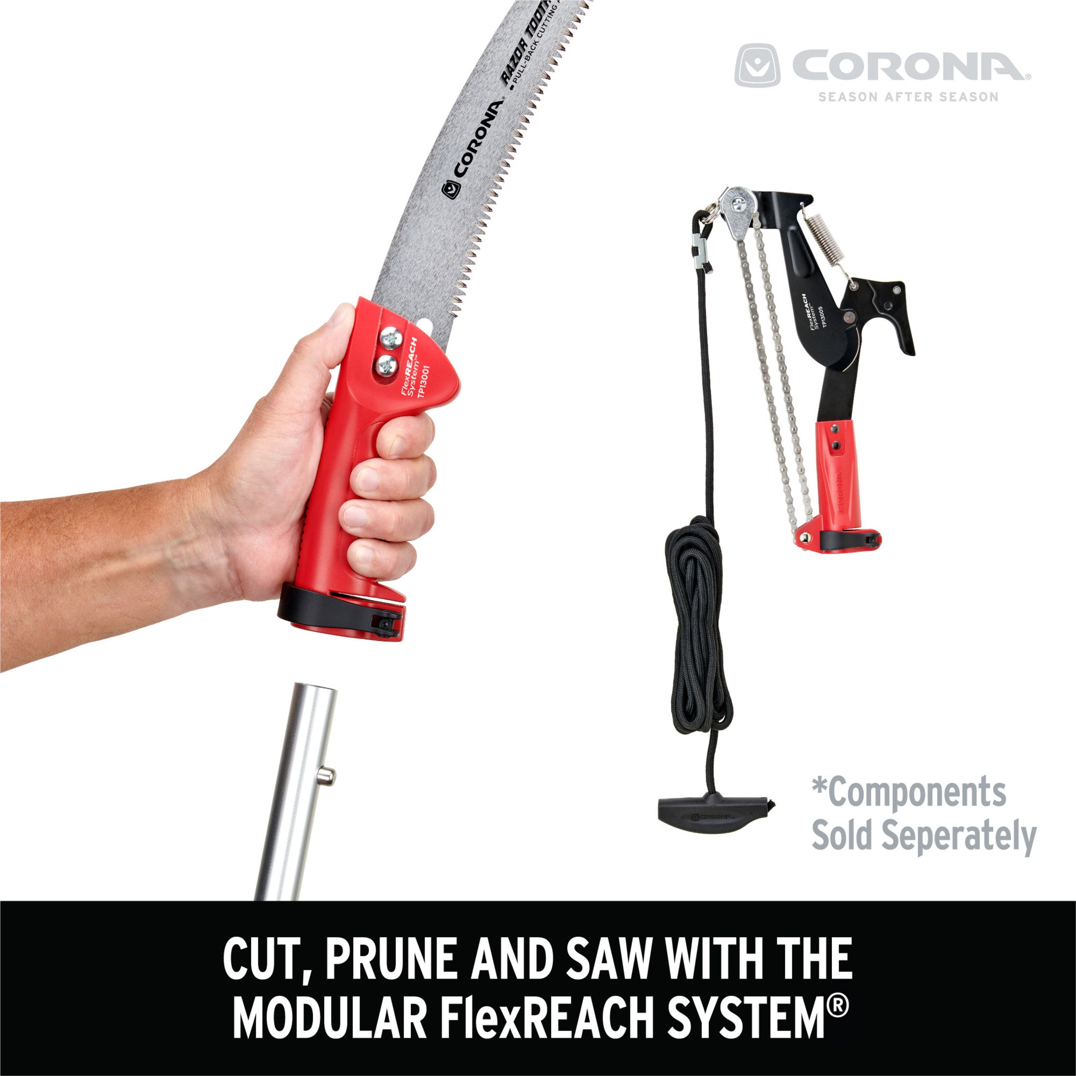 FlexREACH System® Detachable RazorTOOTH Saw® | Corona Clipper Inc.