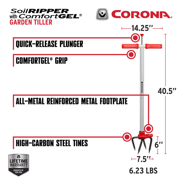 SoilRIPPER with ComfortGEL® Grip