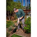 Round Point Shovel, 15-Gauge, 12 in. Head, 30 in. Wood Handle, Plastic D-Grip-3