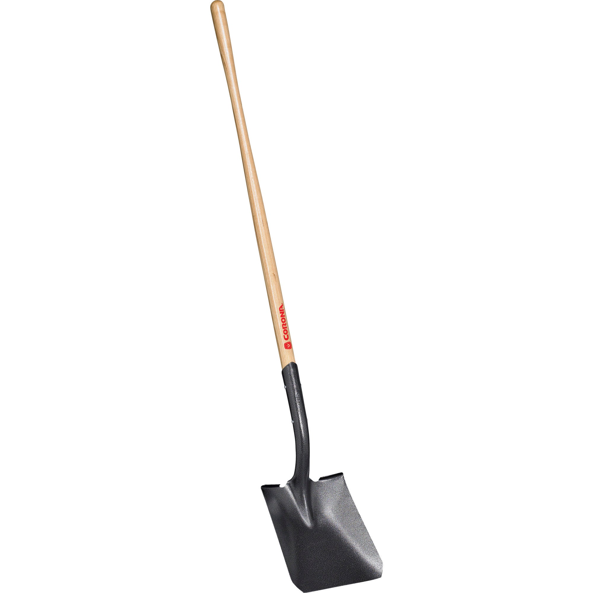 Square Point Shovel, 14-Gauge, 11 in. Head, 48 in. Wood Handle