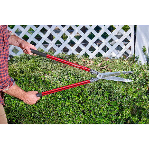 SerratedBLADE Hedge Shears, 8-1/2 in. Blades, 21 in. Handles