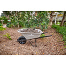 6 Cu. Ft. Poly Wheelbarrow, Steel Handles, Pneumatic Tire-8