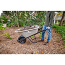 6 Cu. Ft. Poly Wheelbarrow, Steel Handles, Pneumatic Tire-9