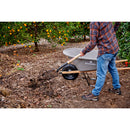 Square Point Shovel, 15-Gauge, 12. in Head, 48 in. Wood Handle-3