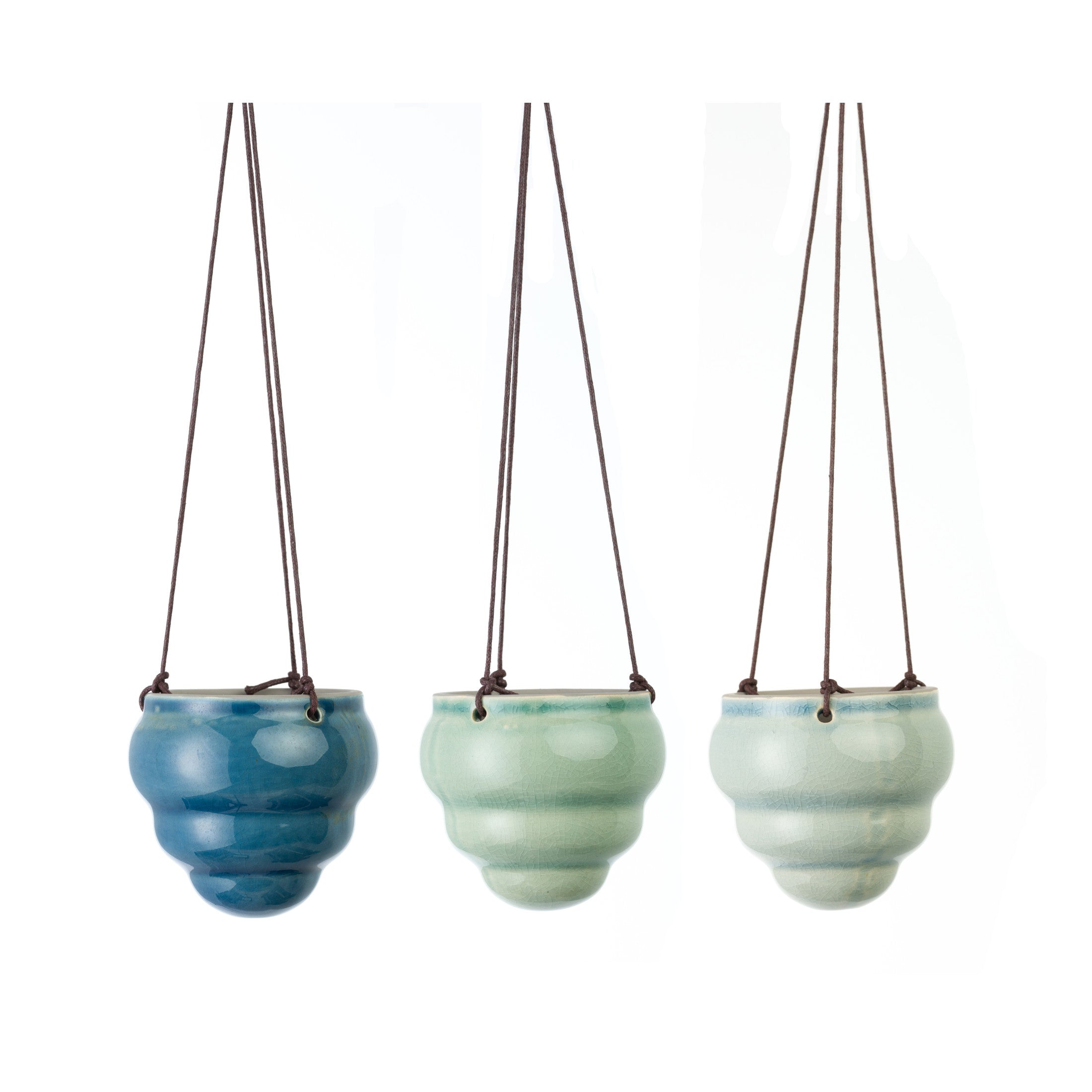 Hanging Baby Bombini Trio Vases