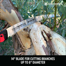 RazorTOOTH Saw® Pruning Saw, 14 in. Blade-6