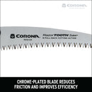 RazorTOOTH Saw® Folding Pruning Saw, 7 in. Blade-14