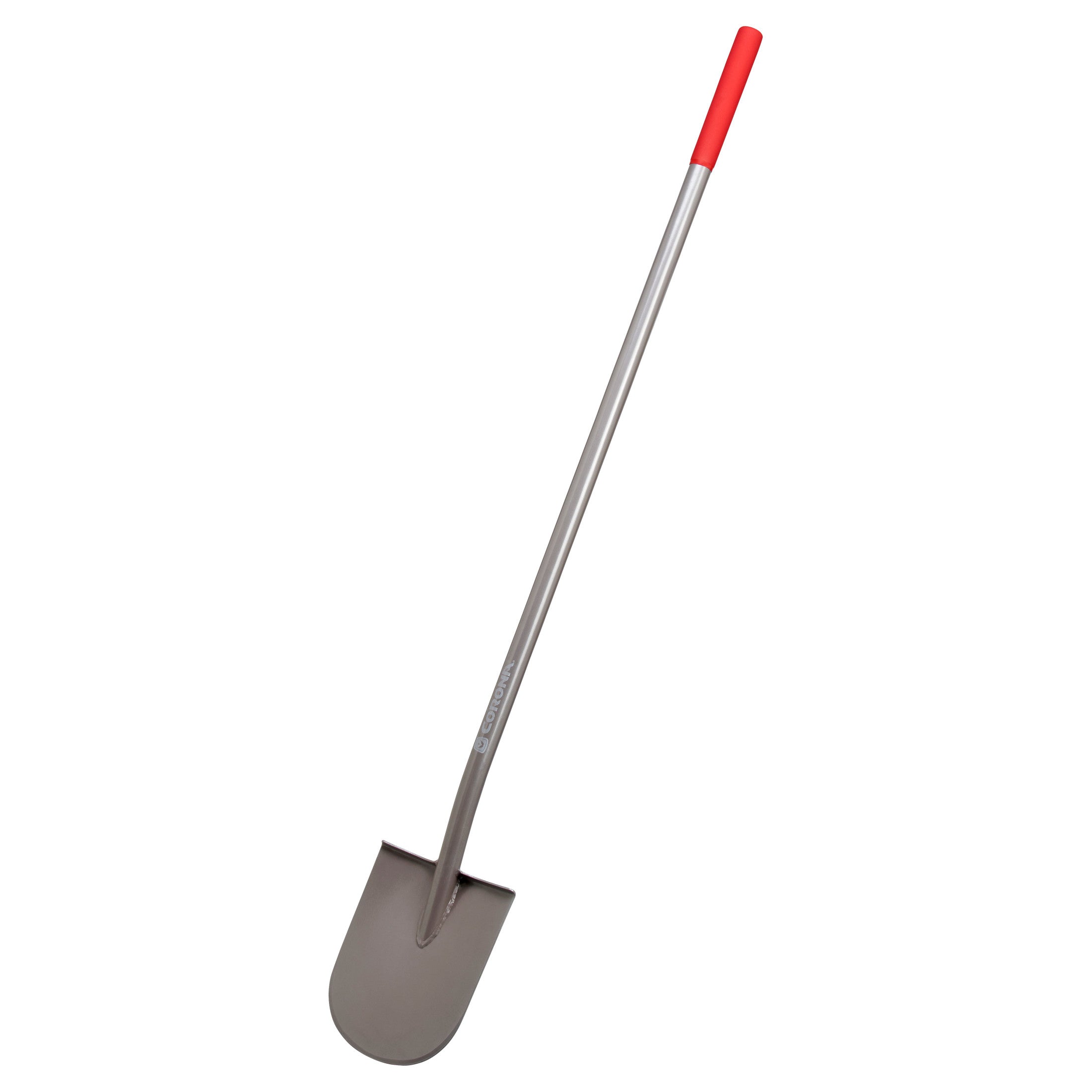 All-Steel 12-Gauge Caprock 10 in. Flat Bowl Shovel with 1 in. Lift, Steel Handle