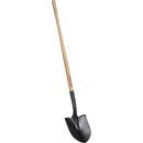 Round Point Shovel, 15-Gauge, 12. in Head, 48 in. Wood Handle-1